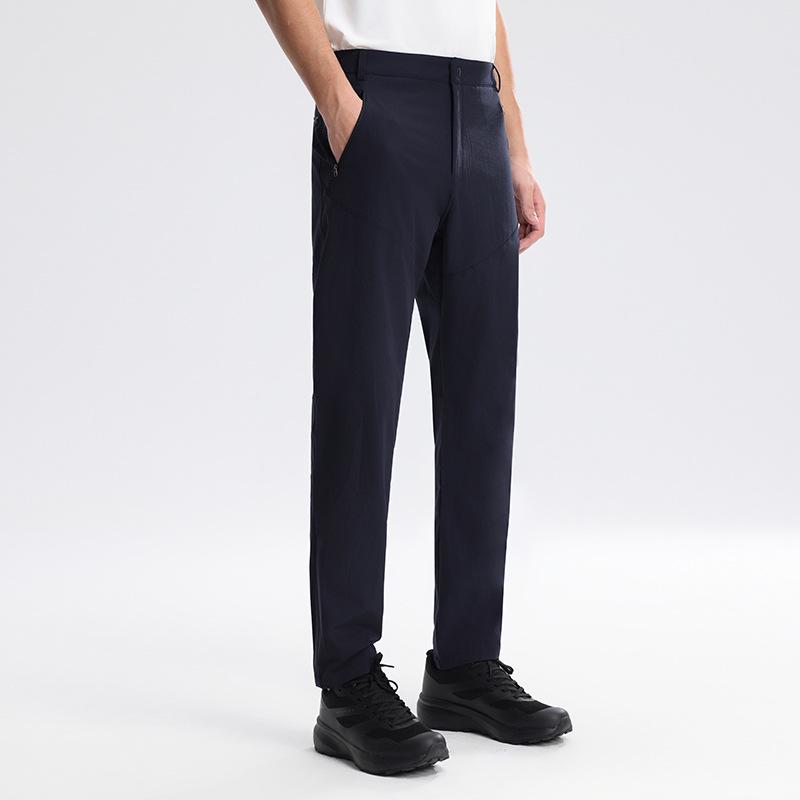 

Мужские эластичные дышащие водоотталкивающие софтшелл брюки для пеших прогулок на весну/осень 2XL чёрный