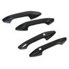 Car Exterior Door Handle Cover Carbon Fiber Style Outside Pull Out Handle Protector Cover Trims