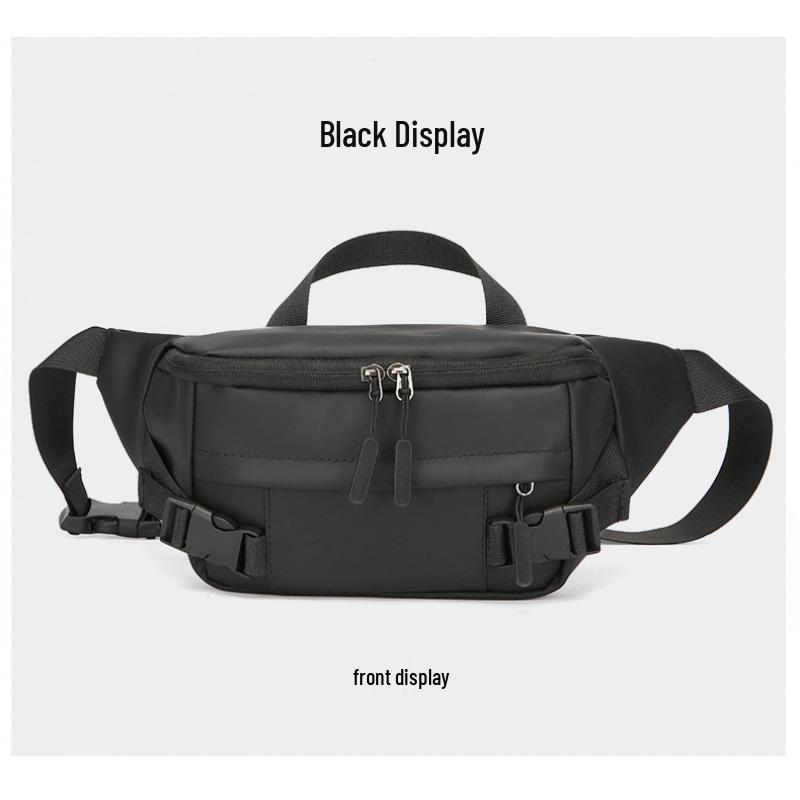 Men's Trendy Waterproof Crossbody Chest Bag - Casual & Versatile for Workwear or Sports