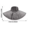 Coperta termica elettrica per spalle e collo, coperta per terapia con impacchi caldi, scialle riscaldante elettrico portatile per l'inverno