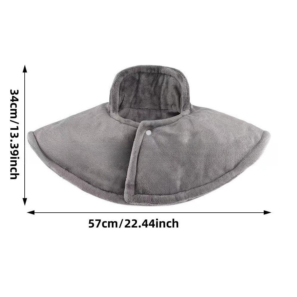 Winter Electric Shoulder and Neck Protection Heating Pad Hot Compress Therapy Blanket Portable Electric Heating Shawl