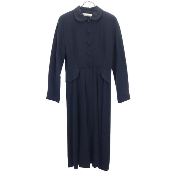 miss chloe Long sleeve Long dress 42 black Women Used