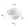 Factory Direct Sell Color Glazed Matte Nordic Baking Bowl Noodle Salad Bowl Ceramic Bowl With Handle