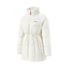 Essentials Slim Fit Stand Collar Down Jacket Women White JL9846