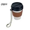 Coffee Cup Finger Clicker 3D Printed Clicker, Press Fidget for Stress Relief, Backpack Hanging Toy with Ball Chain PLA