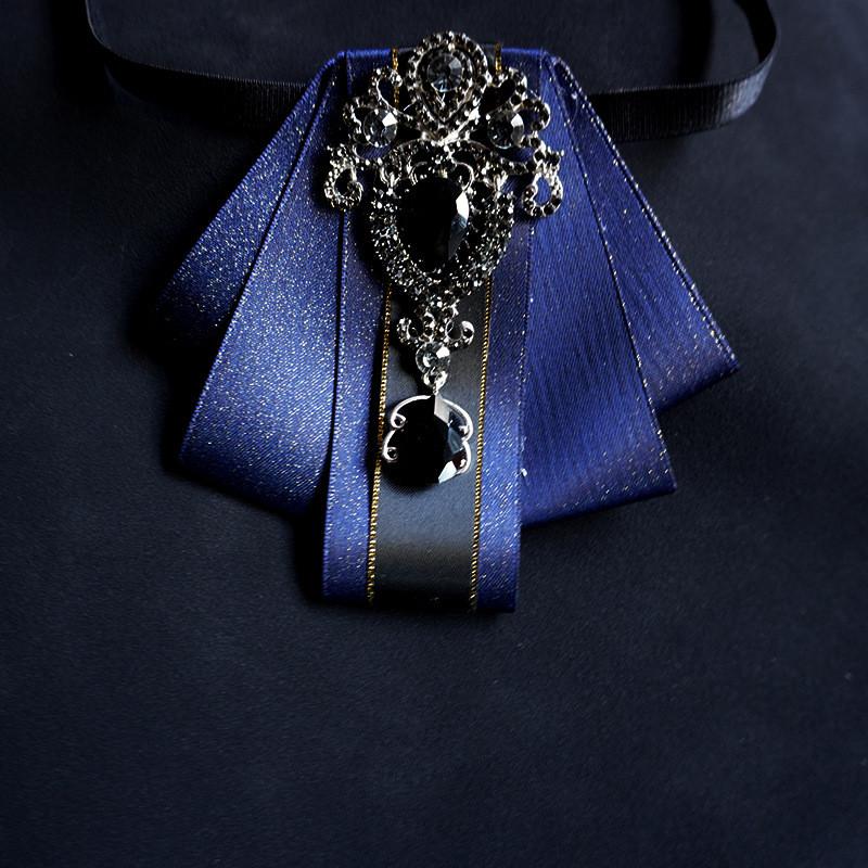 Simplicity Tie With Rhinestone Decoration For Marriage And Casual Wear