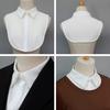 Exquisite fake collars with hand-sewn pearl embellishments. These decorative collars are unique, versatile, and detachable. The
