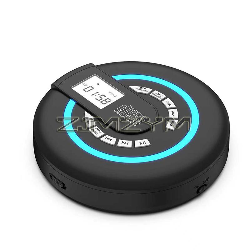 Portable CD Walkman With Bluetooth Transimitting CD Player Rechargeable With Speaker And Bluetooth Transmiter