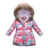 Winter Long Cotton Jacket for Coats Girl Clothes Children's Clothing Thicken Outerwear Parka Kids 3-10 Years Old Girls