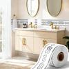 Waterproof Wall Border Flexible Baseboard Trim Border Decorative Strip  Living Room