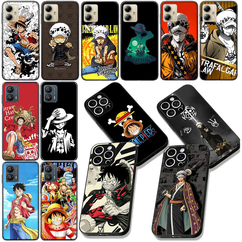 One Piece Luffy Trafalgar Water Law Phone Cover for Xiaomi Redmi 15C 15 A5 9A 9C NFC 9T Note 9 8 8T 4G 5G Protective Case