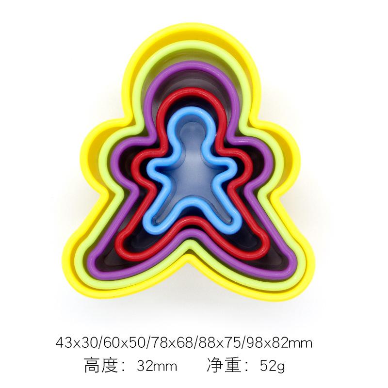 Practical Plastic Clay Mold DIY Flower Tree Star Professional Earring Cutting Mold Polymer Clay Pottery Pottery Making Tools