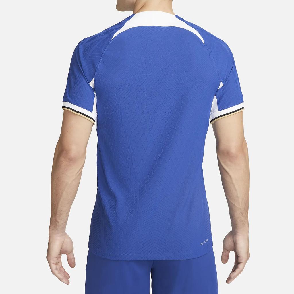 Nike Chelsea FC 2023/24 Match Home Soccer Jersey Men's Rush Blue/White/Club Gold DX2613-496