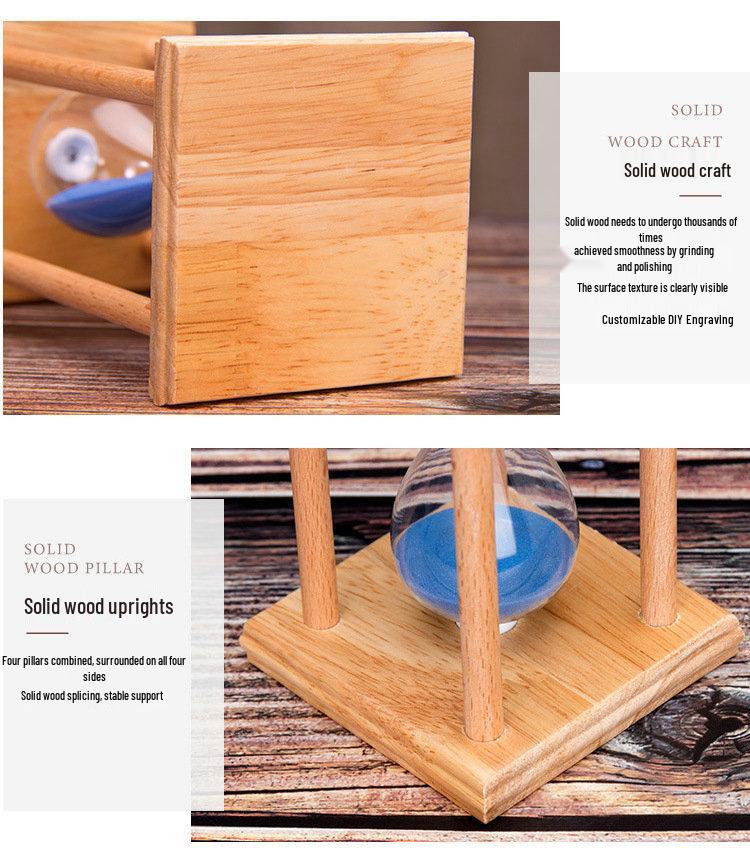 Retro Hourglass Timer - 45/60 Minute Creative Home Desk Ornament