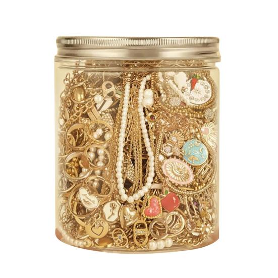 Mystery Jewelry Jar for Women, Vintage Surprise Jewelry Set, Random Mixed Box with Necklaces, Earrings, Rings, Bracelets, Gift for Her