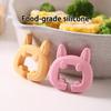 Cute Cats Ear Silicone Spatula Spoon Holder Heat Resistant Kitchen Tool Organizers Adjustable Clip For Cooking Utensils