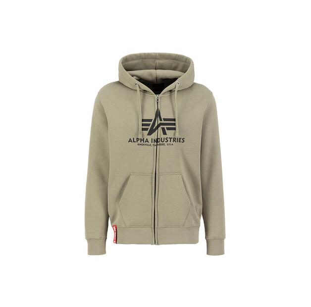 Толстовка Alpha Industries Basic Big Logo Zip Hoodie EU XS