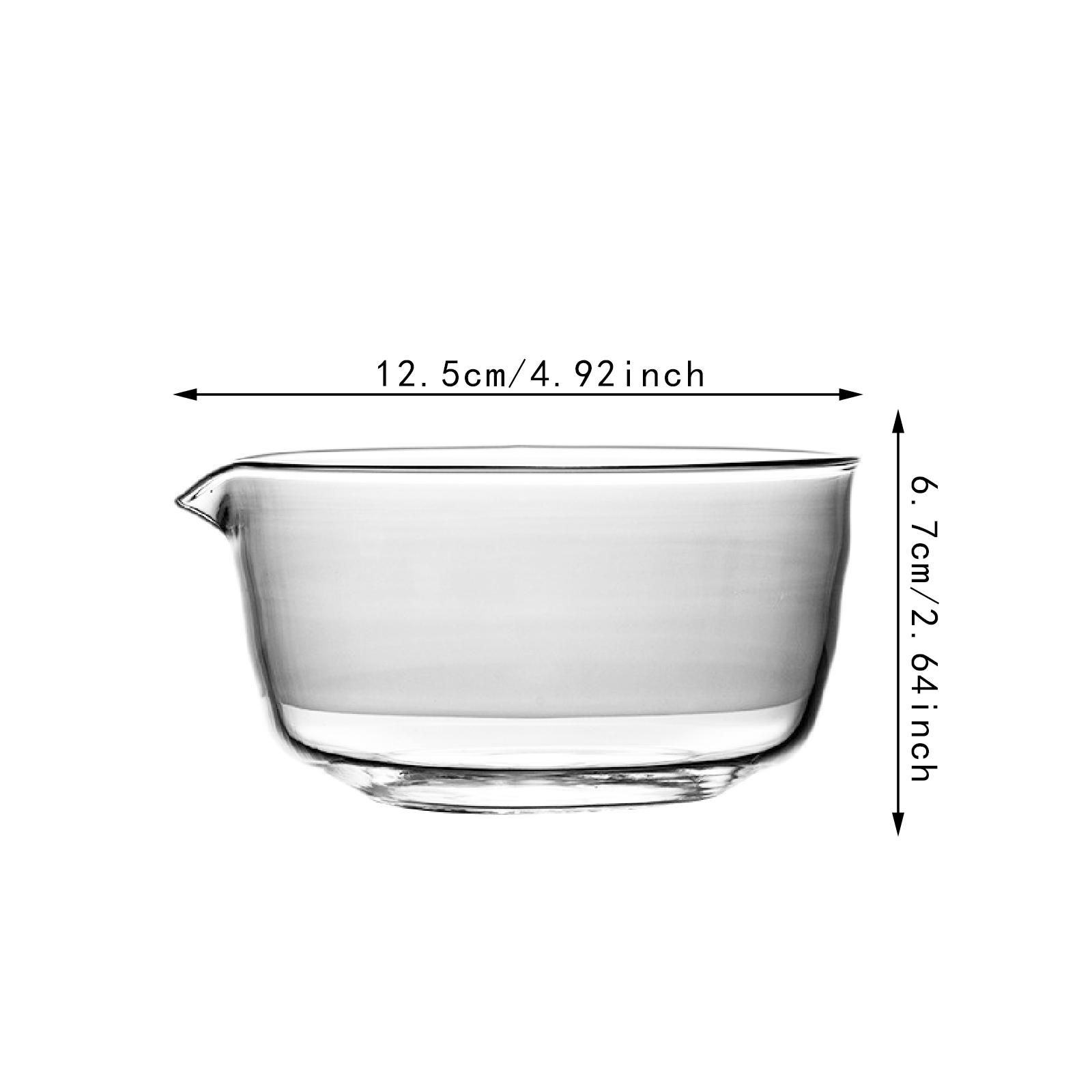 

Glass Matcha Bowl Tea Bowl Japanese Style Easy Clean Unique Green Tea Cup Traditional Household Tea Mug