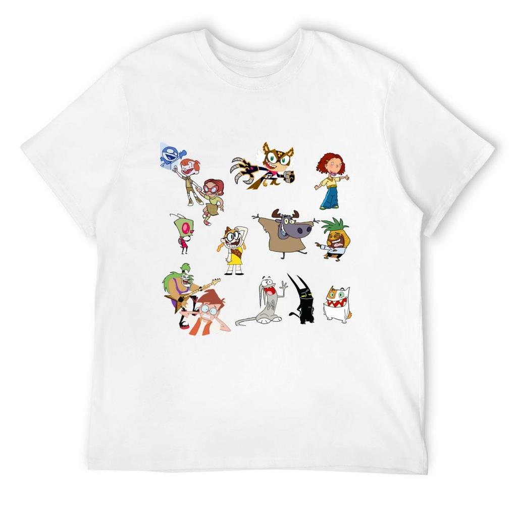 Cartoon Underrated T-Shirt Anime T Shirts Basketball Graphic Tees Essential T Shirt Anime Clothes Men's Cotton T-shirt