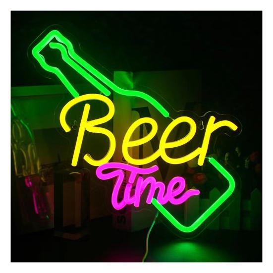 Neon Light Sign Personalized LED Neon Lights Large LED Neon Sign for Restaurant Dining Room Office Wall Decor