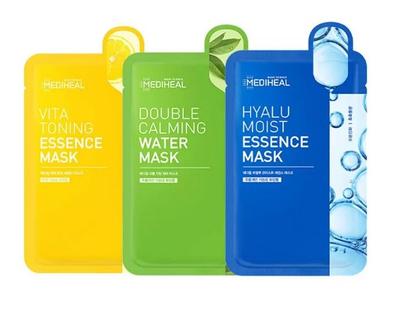 MEDIHEAL Sada esenčních masek masky x 3 (12 druhů)