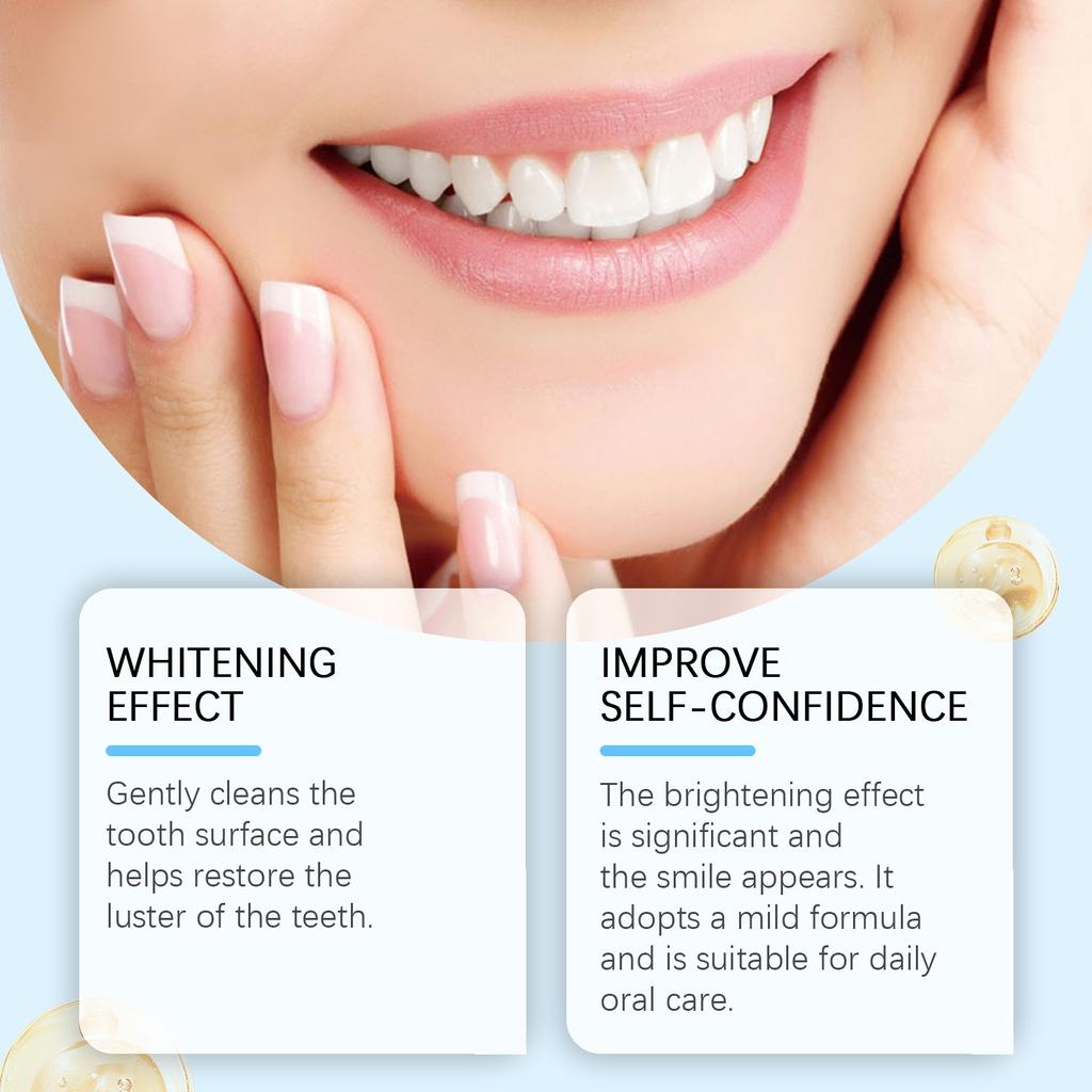 Care Powder Gently Cleans Teeth Stains Yellow Stains Fresh Teeth Cleaning Care