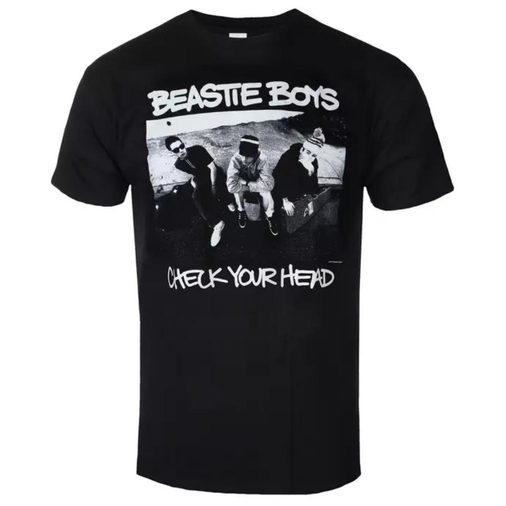 Beastie Boys Nasty 20 Years Art Pattern Hip Hop Band Tshirt Casual Street Style Cotton Tshirt For Unisex And Unisex