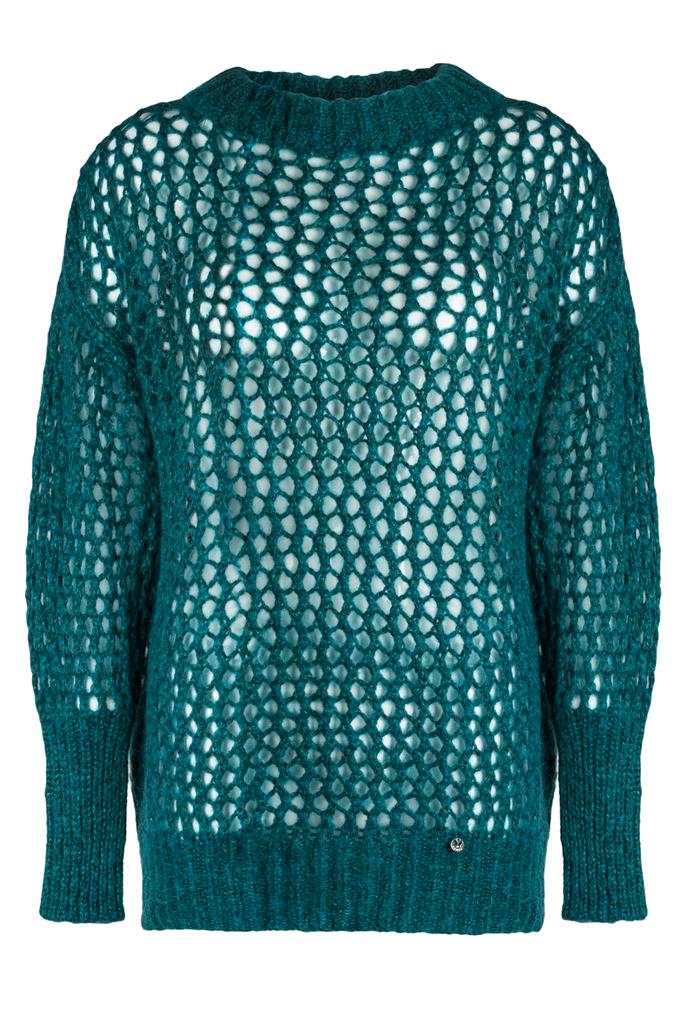 Malika Turquoise Sweater