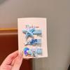 Summer Ocean Starfish Shell Hairpin Cute Children'S Hairpin Duck Beak Clip Pearl Hair Accessories Headgear Clip Girl