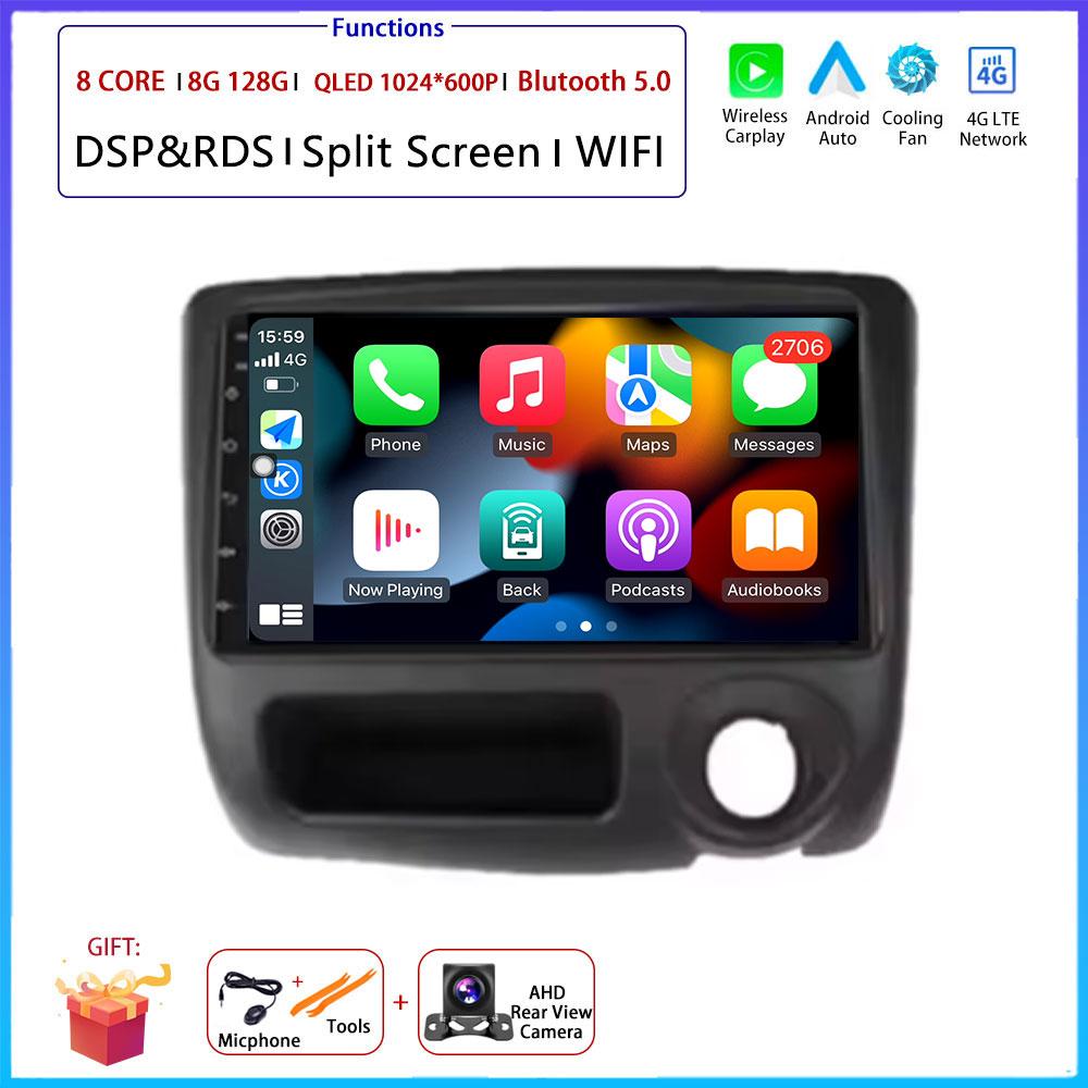 Android OS Carplay For Toyota Vitz XP10 Yaris Platz Echo 1999-2005 Car Radio Navigation GPS Multimedia Video Player QLED screen