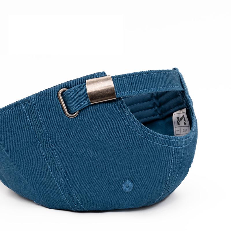 Outdoor Cotton Baseball Cap Men's Spring Summer Soft Top Big Head Cap Women Sunshade Cap