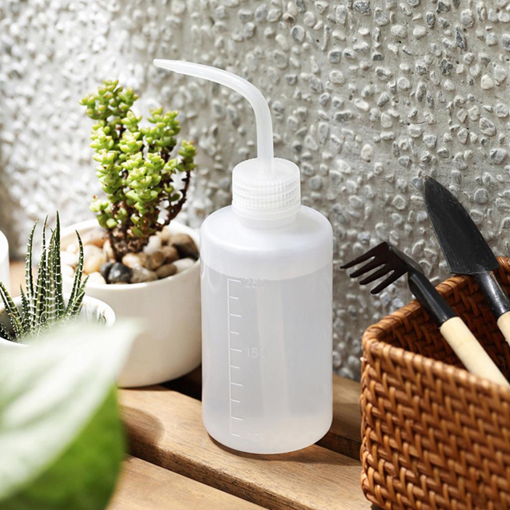 500ml Tattoo Washing Clean Squeeze Bottle Eyelash Extension Cleaning Laboratory Measuring Bottles Plastic Makeup Supplies