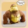 Stretchy Glue-Sand Filled Rubber Gorilla Soft Monkey Stress Relief Toy Animal High-Elastic Stretchable Action Figure Toy