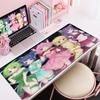 Tokyo Mew Mew Mouse Pad xCM Nonslip Gaming Mousepad Gamer ESports Mouse Mat Game Mechanical Keyboard XXL Desk Mat