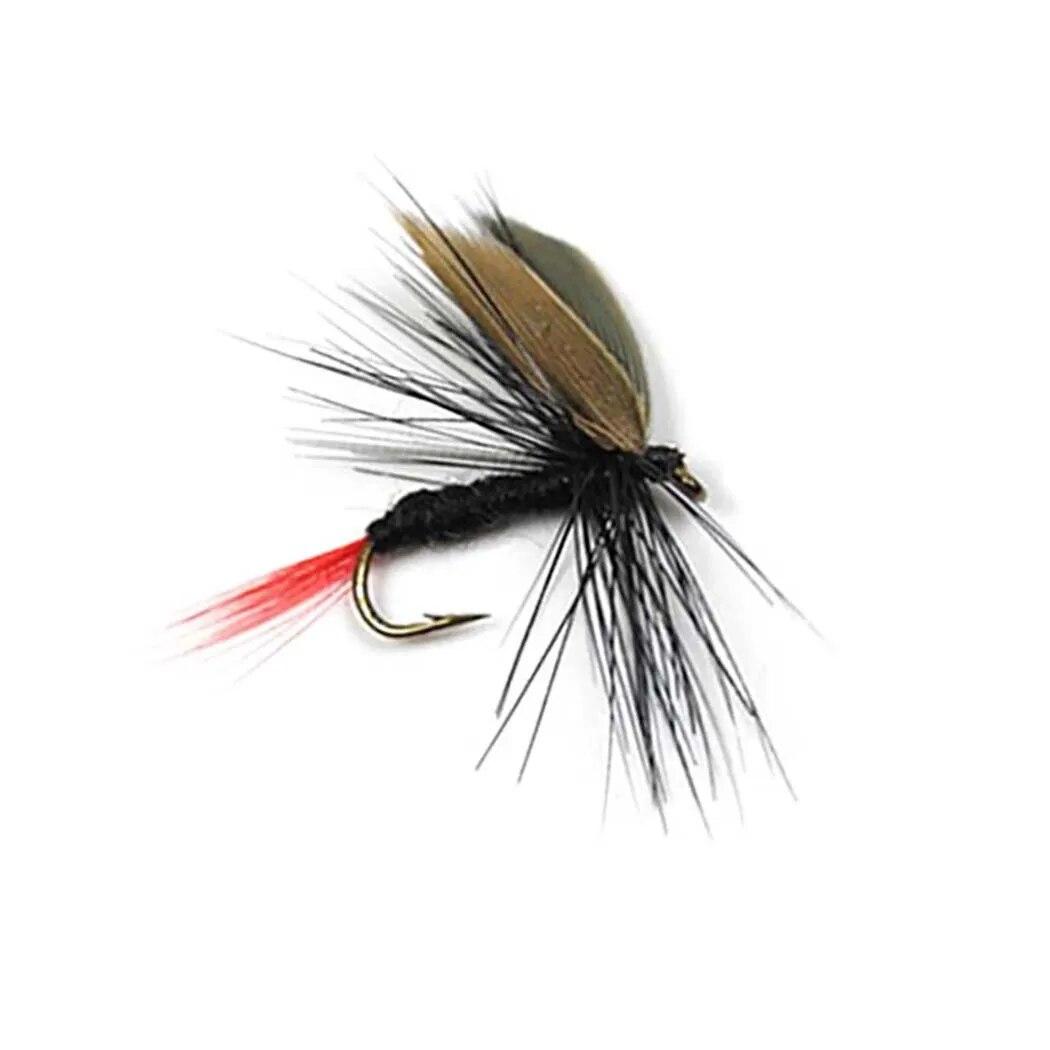 1/3 шт. сухие мушки для ловли форели — фото 11