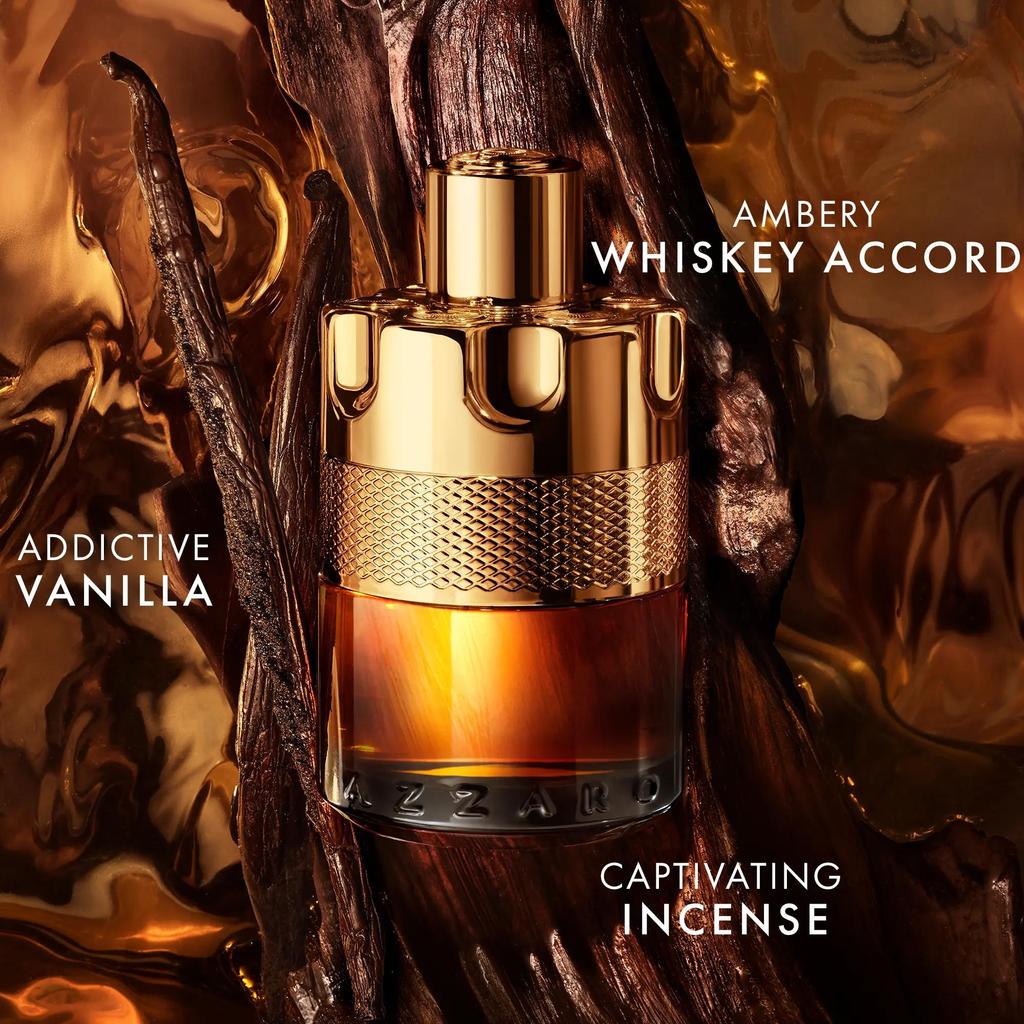 Azzaro Forever Wanted Absolu - Eau de Cologne voor Mannen - Met Wierook Essentie, Whisky Akkoord & Vanille - Langdurig - Luxe Parfum voor Mannen