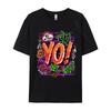 Yo! MTV Raps Graffiti Tshirts Classic Designer Men Clothing Tops Gothic Cotton Vintage T Shirt Printed On