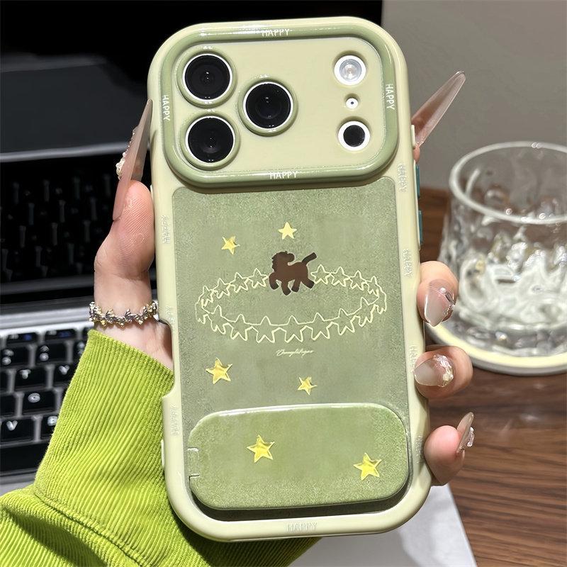 Star pony applies to apple 17promax cream cartoon mobile phone case iphone anti-drop creativity apple 17promax