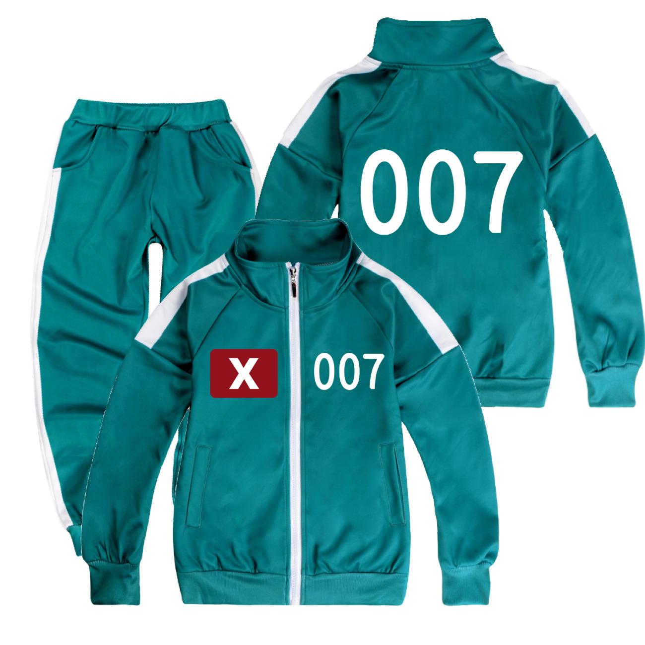 

Дети Мальчики Девочки Игрок Сезон 2 Принт Длинные Рукава Молния Куртка Пальто Брюки Комплект X 456 O 230 Наряд Хэллоуин Косплей Костюм 140cm