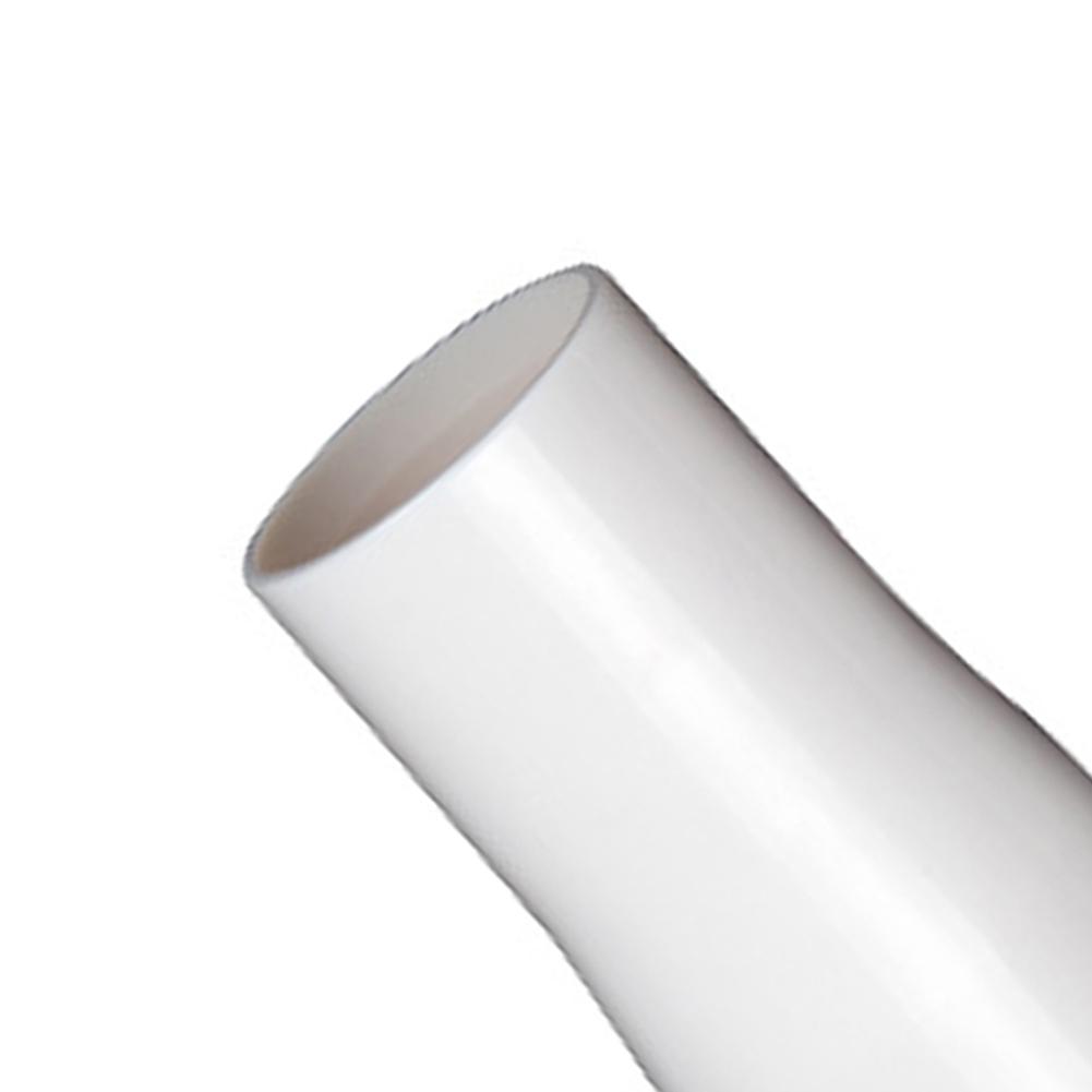 White Threaded Vacuum Hose Cuff Replacement For Swimming Pool Cleaning Equipment Plastic Adapter Connector