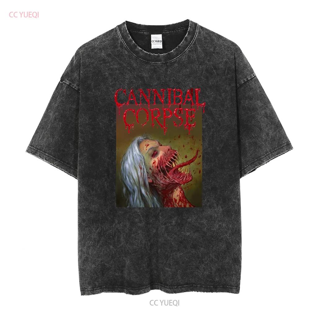 Cannibal Corpse Violence Unimagined Black T Shirt morbid angel long or short sleeves vintage Washed Stylish streetwear homme