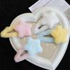 Furry Cute Plush Star Y2K-Style Mini Star Hairpin Sweet Handmade Pins Hairpin Accessories for Women Girls Lolita