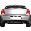 Diffusore Posteriore Compatibile con 20152025 Chrysler 300 Stile Pinna di Squalo Stampa Fibra di Carbonio Valance Inferiore in PP Lip Paraurti per Migliorato