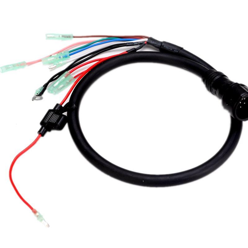 Versatile 3X 61T-82590-00 Outboard 7Pin Wire Harness Hardness Assy For Yamaha Outboard Motor 2T 25HP 30HP C25 C30