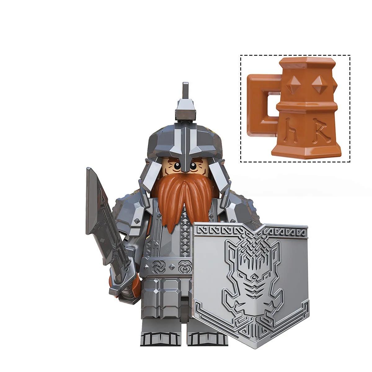 

Карликовий Воїн Воїн Збірна Головоломка Будівельні Блоки Мініфігурка Іграшки