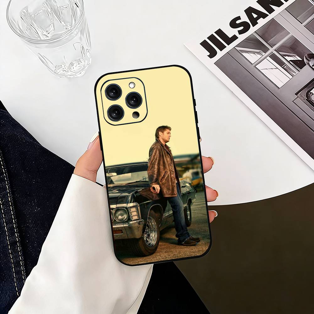 S-Supernaturals Dean Winchester Phone Case Silicone Soft For IPhone 17 16 15 14 13 12 11 X XR Plus Pro Max Plus