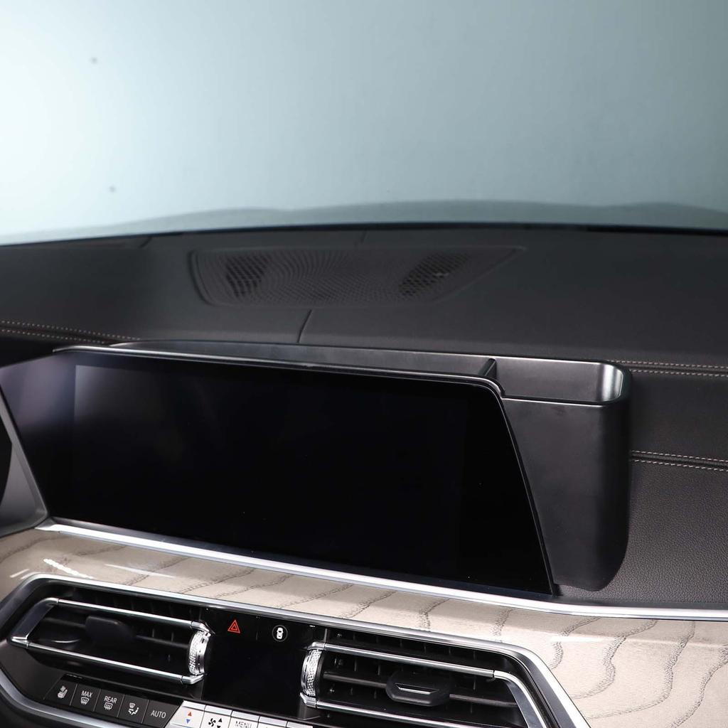 Dla BMW X5 X6 X7 G05 G06 G07 2019-2026 Samochodowy Centralny Ekran Nawigacji Sterowania Tylny Schowek Tacka na Telefon Komórkowy Akcesoria Samochodowe