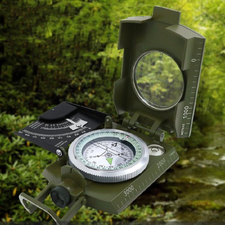 Professional Compasses High Precisions Metal Sighting Navigation Tool for Camping Hunting Hiking Geology Activities