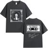 Bruno Mars The Romantic Tour 2026 Maglietta Uomo Moda Casual Cotone Manica Corta Magliette Uomo Vintage Hip Hop Abbigliamento Maglietta