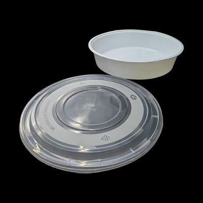 Disposable Round Food Container with Lid